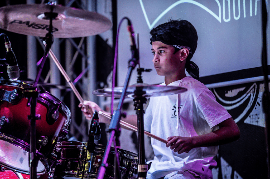 kids drum lessons in Melbourne