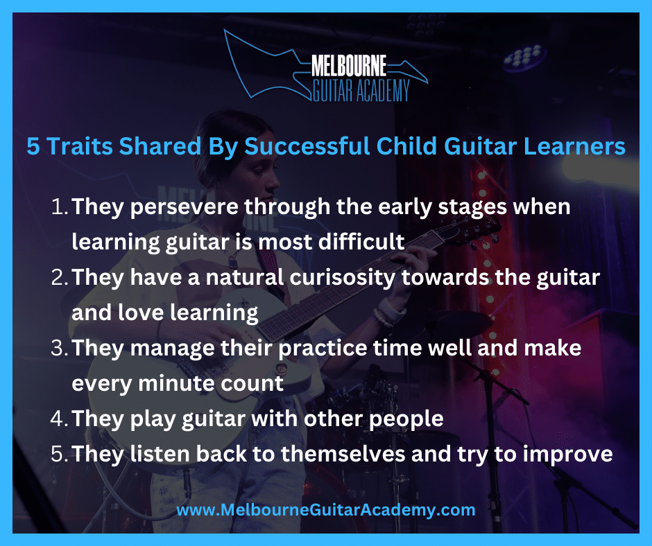 5 Traits Shared By Successful Students In Childrens Guitar Lessons